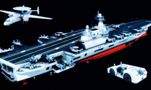 中国福建舰航母也马上就要服役，004核动力航母建造中